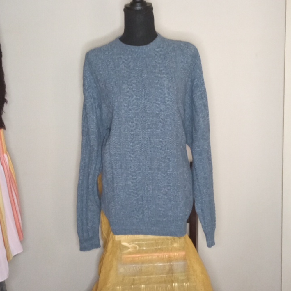 3/$25 Haggar Blue Unisex Pullover Sweater Size XXL